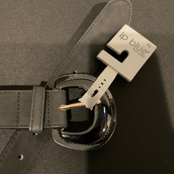 NWT Linea Pelle Women’s Black Belt size XL - Picture 4 of 5